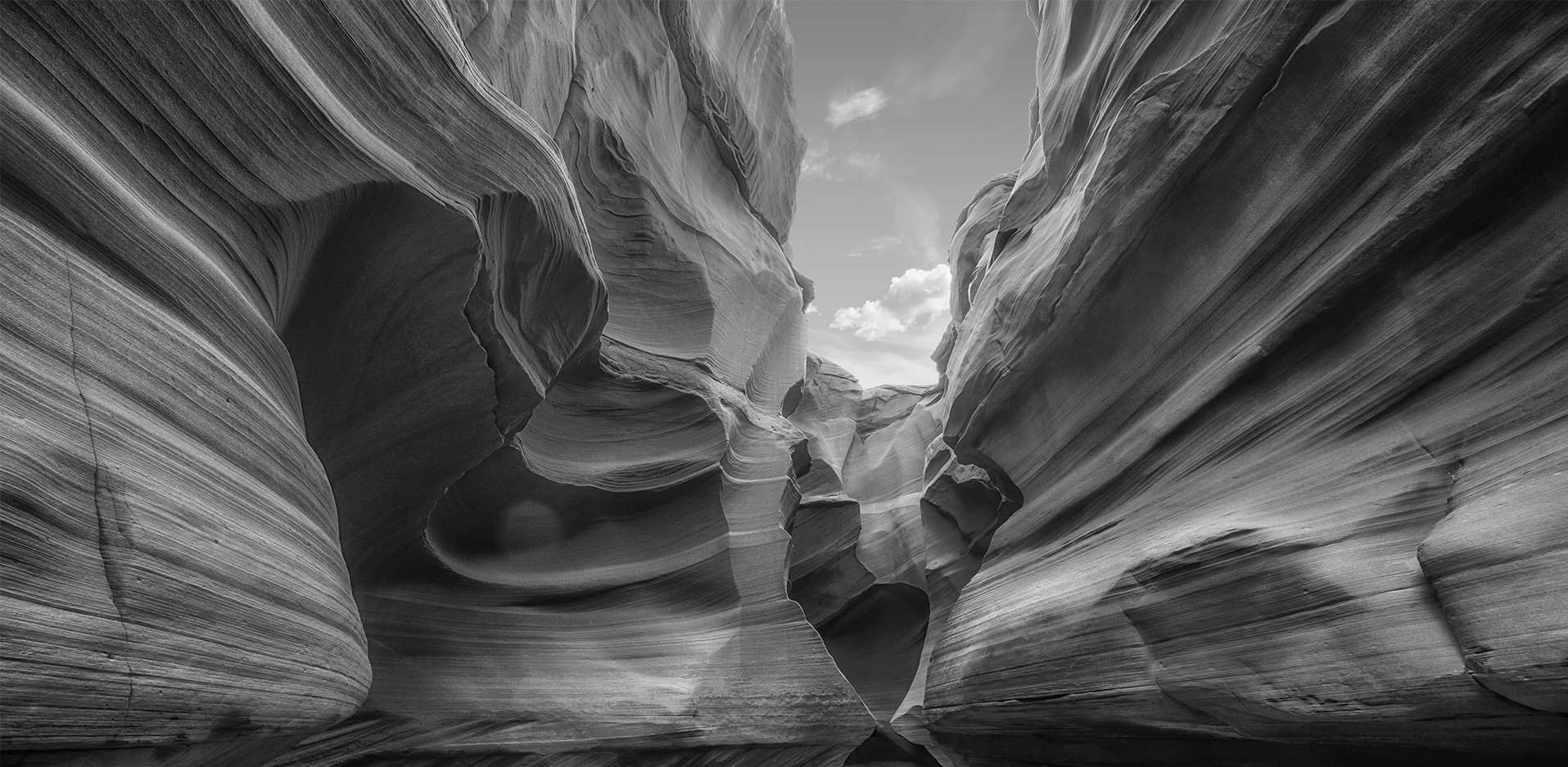 black and white rock formation landscape